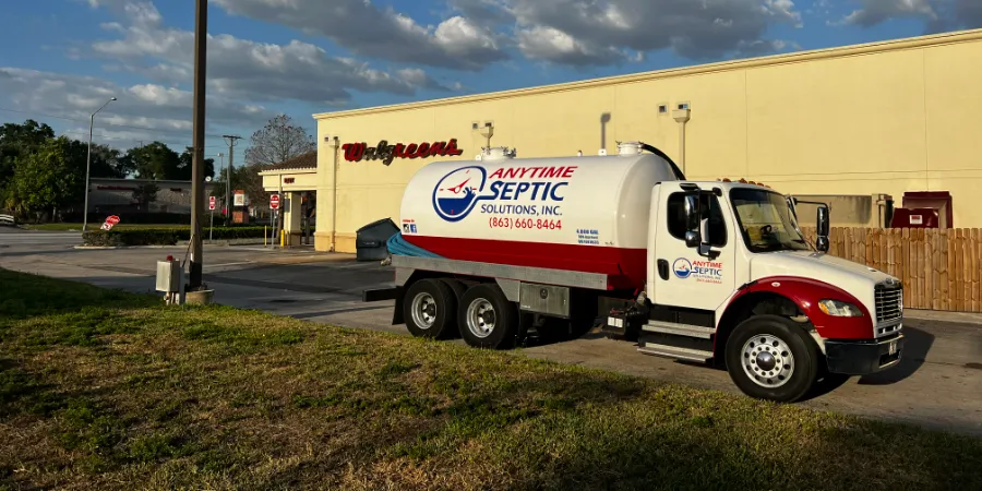 Grease Trap Pumping Service By Anytime Septic Solutions In Lakeland Florida.